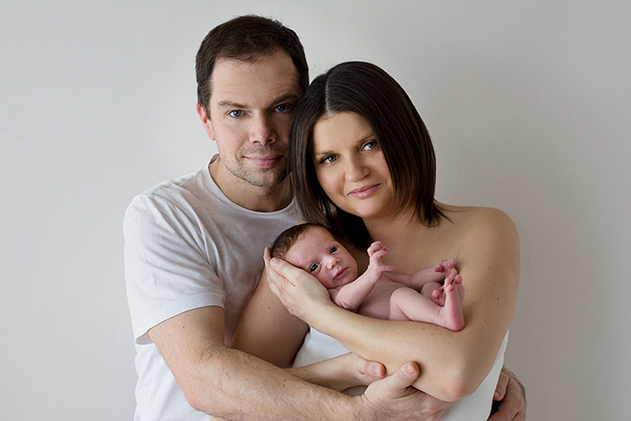 Neugeboren: Bilder von Baby Felix